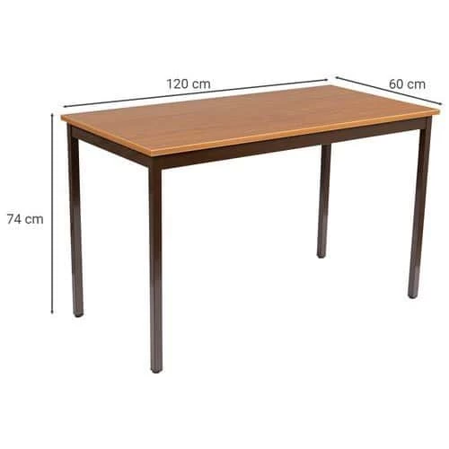 Office Table - Rectangular Desks - MFC Top- 1200mm Long - Manutan UK 6 Office Table - Rectangular Desks - MFC Top- 1200mm Long - Manutan UK - Image 6