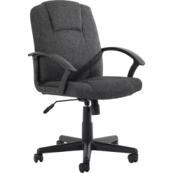 Executive/Manager Chair - Ergonomic Fabric Seat & PU Arms - High Back 5 Executive/Manager Chair - Ergonomic Fabric Seat & PU Arms - High Back -Avery Store AIG27307738