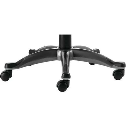 Black Executive Chair - Ergonomic Padded Arms - High Back - Leather 3 Black Executive Chair - Ergonomic Padded Arms - High Back - Leather - Image 3