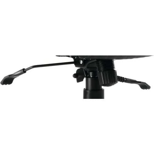 Black Executive Chair - Ergonomic Padded Arms - High Back - Leather 2 Black Executive Chair - Ergonomic Padded Arms - High Back - Leather - Image 2