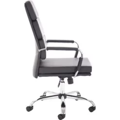 Executive Chair - Black Soft Leather - High Back & Arms - Swivelling -Avery Store AIG27320254