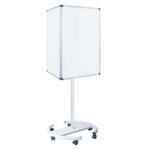 Bi-Office Mobile Information Board With 4 Panels, A1 Magnetic Steel 1 Bi-Office Mobile Information Board With 4 Panels, A1 Magnetic Steel