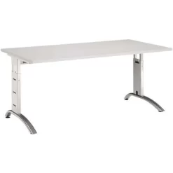Mittis Straight Desk - Light Grey -Avery Store AIG295815