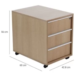 Misao Mobile Cabinet With Three Drawers - Manutan 18 Misao Mobile Cabinet With Three Drawers - Manutan -Avery Store AIG29821329