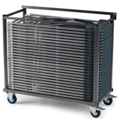 Trolley With Europa Folding Chairs -Avery Store AIG299348