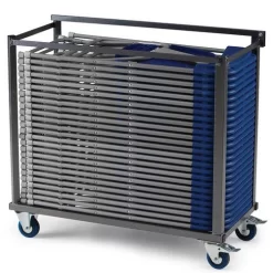 Trolley With Europa Folding Chairs -Avery Store AIG299349