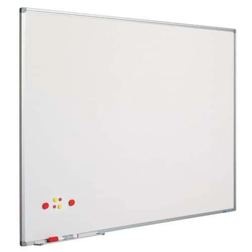Softline Magnetic Whiteboard - Lacquered - Smit Visual 1 Softline Magnetic Whiteboard - Lacquered - Smit Visual