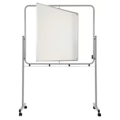 Magnetic Enamelled Board That Pivots On A Vertical Axis