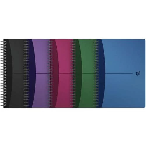 Office Wire-bound Notebook 148x210 180 Pages 90 g Lined Assorted - Oxford 8 Office Wire-bound Notebook 148x210 180 Pages 90 g Lined Assorted - Oxford - Image 8