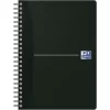 Office Wire-bound Notebook 148x210 180 Pages 90 g 5x5 Sq. Black - Oxford
