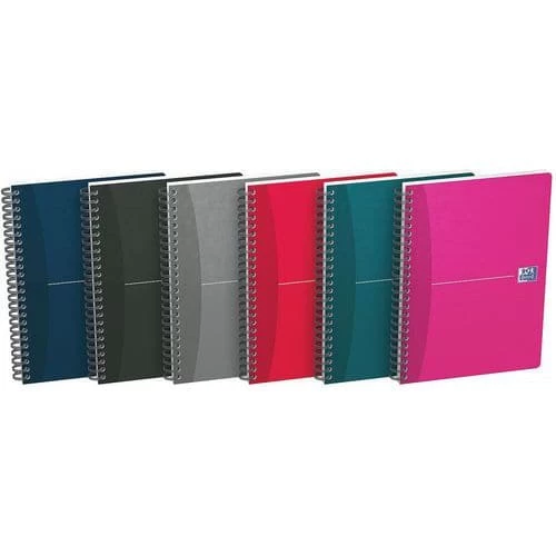 Office Wire-bound Notebook 148x210 100 Pages 90 g 5x5 Sq. Assorted - Oxford 15 Office Wire-bound Notebook 148x210 100 Pages 90 g 5x5 Sq. Assorted - Oxford - Image 15