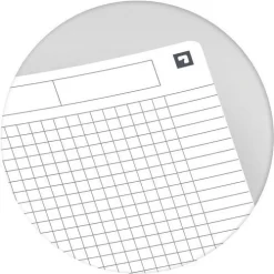 Office Wire-bound Notebook 148x210 100 Pages 90Ā g 5x5 Sq. Assorted - Oxford