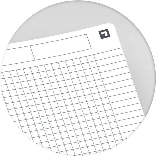 Office Wire-bound Notebook 148x210 180 Pages 90 g 5x5 Sq. Black - Oxford 7 Office Wire-bound Notebook 148x210 180 Pages 90 g 5x5 Sq. Black - Oxford - Image 7