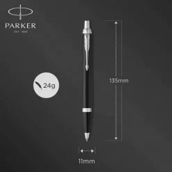 Parker® IM Essential Matt Black CT Premium Ballpoint Pen (blue) - Parker 14 Parker® IM Essential Matt Black CT Premium Ballpoint Pen (blue) - Parker -Avery Store AIG30775784