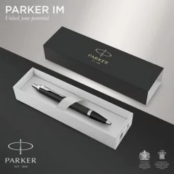 Parker® IM Essential Matt Black CT Premium Ballpoint Pen (blue) - Parker 15 Parker® IM Essential Matt Black CT Premium Ballpoint Pen (blue) - Parker -Avery Store AIG30775785