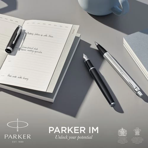 Parker® IM Essential Matt Black CT Premium Ballpoint Pen (blue) - Parker 9 Parker® IM Essential Matt Black CT Premium Ballpoint Pen (blue) - Parker - Image 9