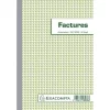 Exacompta Invoice Book With VAT Option - 21 x 14.8 cm - 50 Double Pages - Carbonless