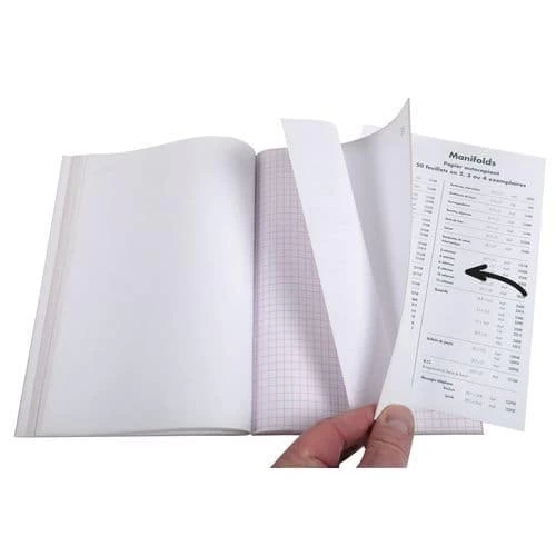 Exacompta Receipts Book - 10.5 X 18 cm - 50 double Sheets - Carbonless Paper 2 Exacompta Receipts Book - 10.5 X 18 cm - 50 double Sheets - Carbonless Paper - Image 2