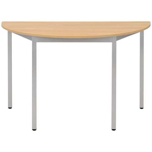 Half Moon Conference Table - Modular Desks - MFC Top - Manutan UK 4 Half Moon Conference Table - Modular Desks - MFC Top - Manutan UK - Image 4