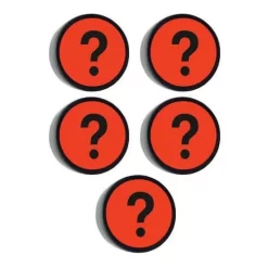Round Magnet With Question Mark Symbol 5 Round Magnet With Question Mark Symbol -Avery Store AIG3118237