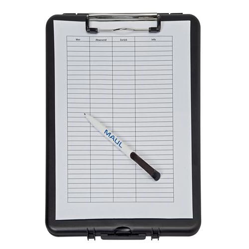 Maul A4 Clipboard With Storage Compartment 7 Maul A4 Clipboard With Storage Compartment - Image 7