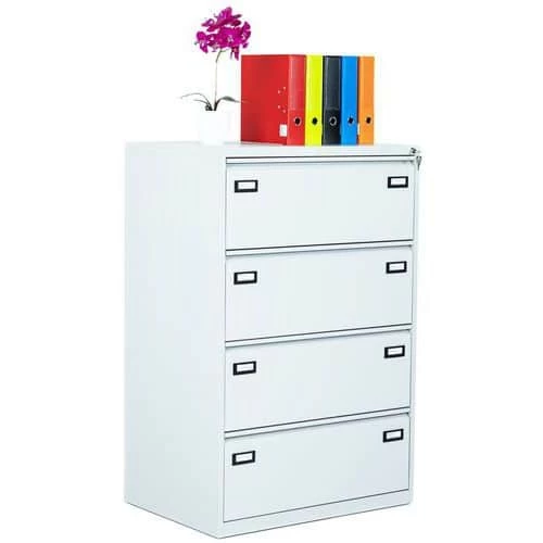 Filing Cabinet With Double-width Drawers - Manutan 5 Filing Cabinet With Double-width Drawers - Manutan - Image 5