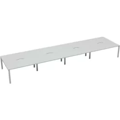 Edge Eight Person Bench Desk 7 Edge Eight Person Bench Desk -Avery Store AIG32566953