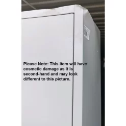 Used 4 Shelf Metal Office Cupboard - Light Grey - 1950x1200x420 10 Used 4 Shelf Metal Office Cupboard - Light Grey - 1950x1200x420 -Avery Store AIG33094909