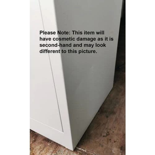 Used 4 Shelf Metal Office Cupboard - Light Grey - 1950x1200x420 5 Used 4 Shelf Metal Office Cupboard - Light Grey - 1950x1200x420 - Image 5