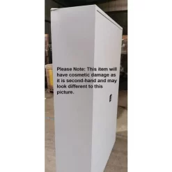 Used 4 Shelf Metal Office Cupboard - Light Grey - 1950x1200x420 12 Used 4 Shelf Metal Office Cupboard - Light Grey - 1950x1200x420 -Avery Store AIG33094911