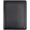 A4 Leather Zipped Conference Folder