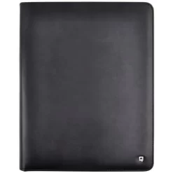 A4 Leather Zipped Conference Folder