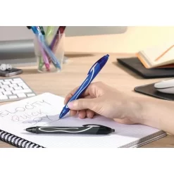 Bic Gelocity Quick Dry Retractable Rollerball Pen 12 Bic Gelocity Quick Dry Retractable Rollerball Pen -Avery Store AIG3402911
