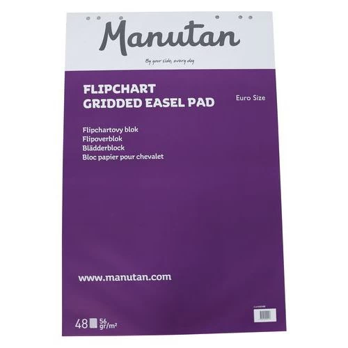 48-sheet Flip Chart Pad - Manutan 2 48-sheet Flip Chart Pad - Manutan - Image 2