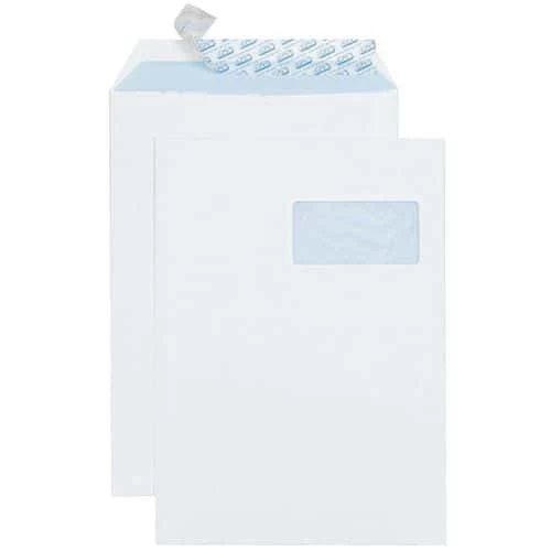 White Vellum Envelope, 90 g - With Window 1 White Vellum Envelope, 90 g - With Window