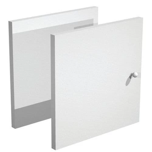 Door For Maxicube Storage Cabinet - Aluminium/Beech - Pack Of 2 2 Door For Maxicube Storage Cabinet - Aluminium/Beech - Pack Of 2 - Image 2