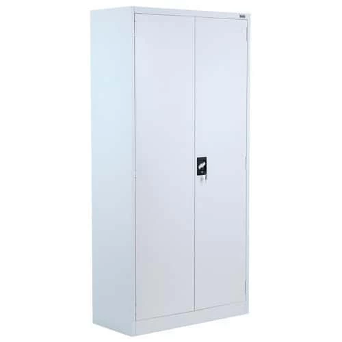 Tall Metal Cupboard - Adjustable Shelves - Flat Pack - Manutan Aris 1 Tall Metal Cupboard - Adjustable Shelves - Flat Pack - Manutan Aris
