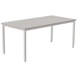 Combi-Classic Straight Desk - Grey - Adjustable Legs -Avery Store AIG359655