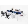 Edge Six Person Bench Desk