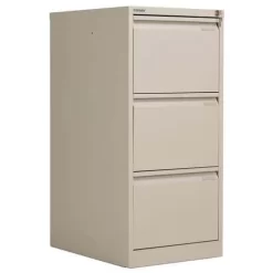 Bisley 3 Drawer Filing Cabinet With Flush Front