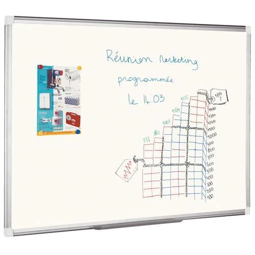 Enamel Whiteboard - Vanerum 2 Enamel Whiteboard - Vanerum - Image 2