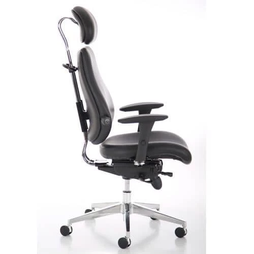 Dynamic Chiro Ultimate Ergonomic Leather Posture Chair 2 Dynamic Chiro Ultimate Ergonomic Leather Posture Chair - Image 2