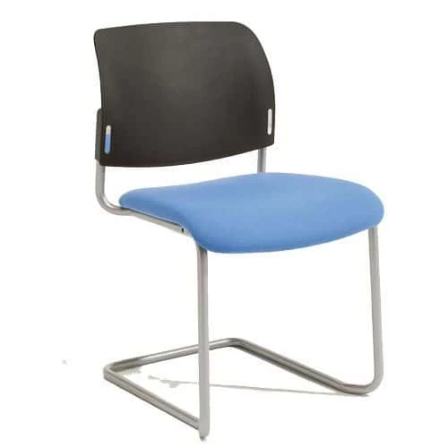 Stackable Meeting Room Chairs - Plastic Or Mesh Back - Verco 2 Stackable Meeting Room Chairs - Plastic Or Mesh Back - Verco - Image 2