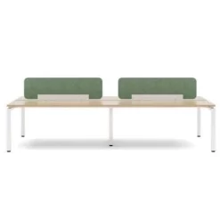 Verco Oblique 4 Person Bench Desk