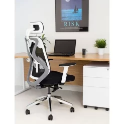 Celestial High Mesh Back Office Chair With Headrest -Avery Store AIG3614354
