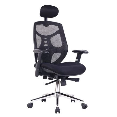 Mesh Office Chair - Ergonomic & With Headrest - Eliza Tinsley Polaris 6 Mesh Office Chair - Ergonomic & With Headrest - Eliza Tinsley Polaris - Image 6