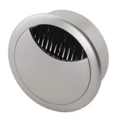 ION Round Cable Tidy - 60mm - Silver