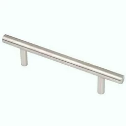 Altro 10mm Slim T-Bar Cabinet Handle - 605mm Centres - Satin Stainless Steel