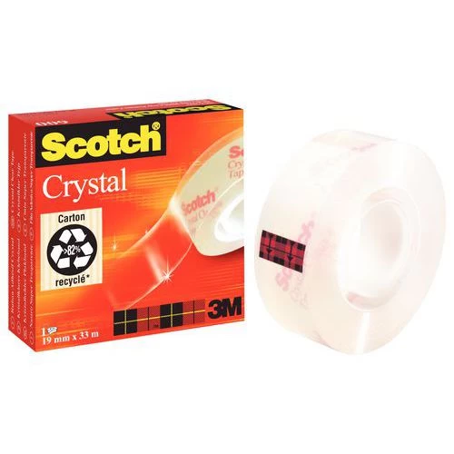 Scotch Crystal Transparent Adhesive Tape 2 Scotch Crystal Transparent Adhesive Tape - Image 2