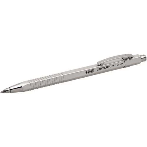 BIC Criterium® Silver Refillable Mechanical Pencil - 2-mm Lead 1 BIC Criterium® Silver Refillable Mechanical Pencil - 2-mm Lead